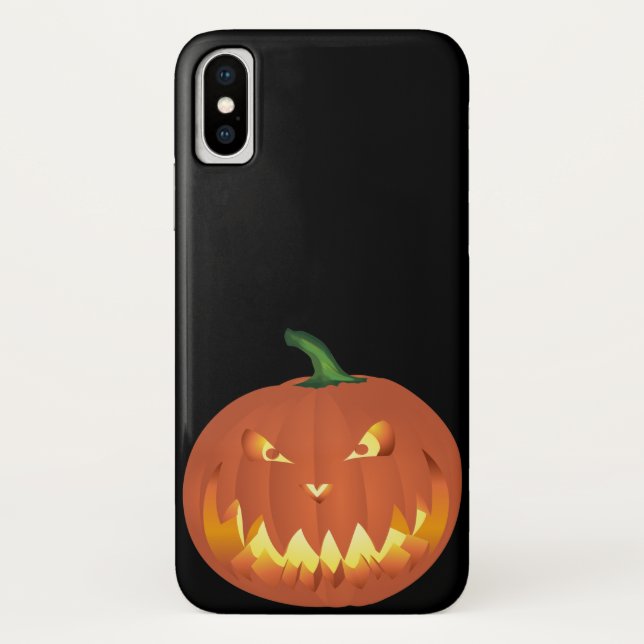 Funda De Case-Mate Para iPhone Calabaza para Halloween 4 (Reverso)