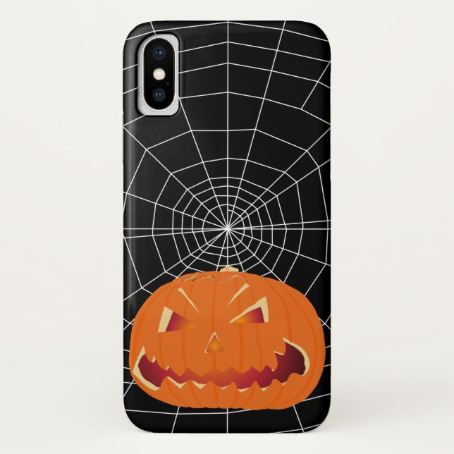 Funda De Case-Mate Para iPhone Calabaza para Halloween 5 (Reverso)