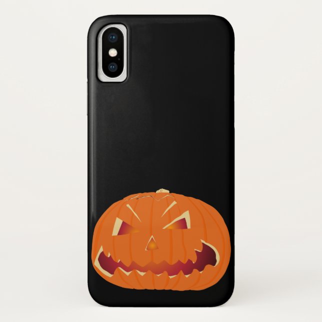 Funda De Case-Mate Para iPhone Calabaza para Halloween 5 (Reverso)