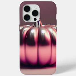 Funda Para iPhone 15 Pro Max Calabaza rosa brillante