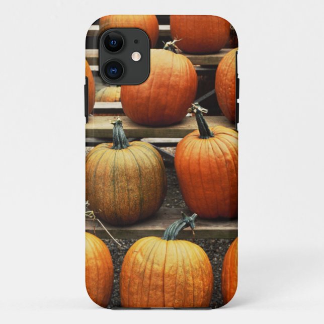 Funda De Case-Mate Para iPhone Calabazas de otoño (Reverso)