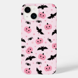 Funda Para iPhone 14 De Case-Mate Calabazas divertidas de Halloween y patrón de murc