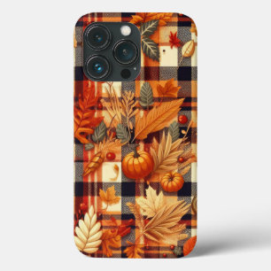 Funda Para iPhone 13 Pro Calabazas hojas de arce de arce de otoño águilas d