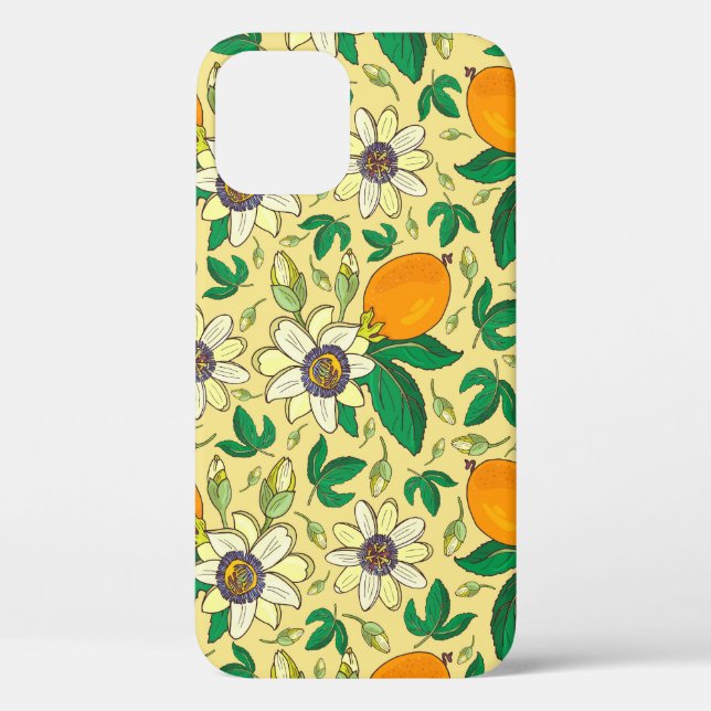 Funda De Case-Mate Para iPhone Calabazas y hojas: cosecha otoñal (Reverso )