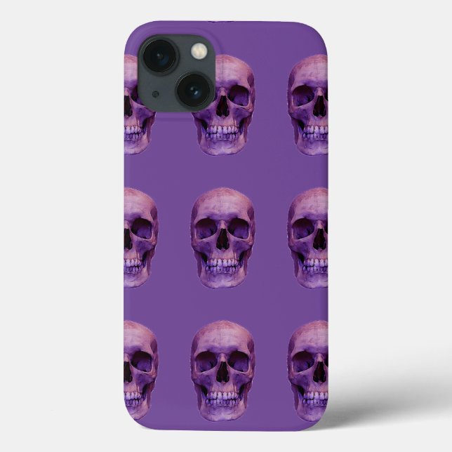 Funda De Case-Mate Para iPhone Calavera (Reverso)