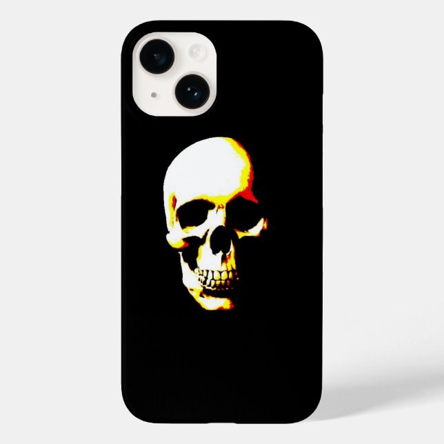 Funda De Case-Mate Para iPhone Calavera (Reverso )