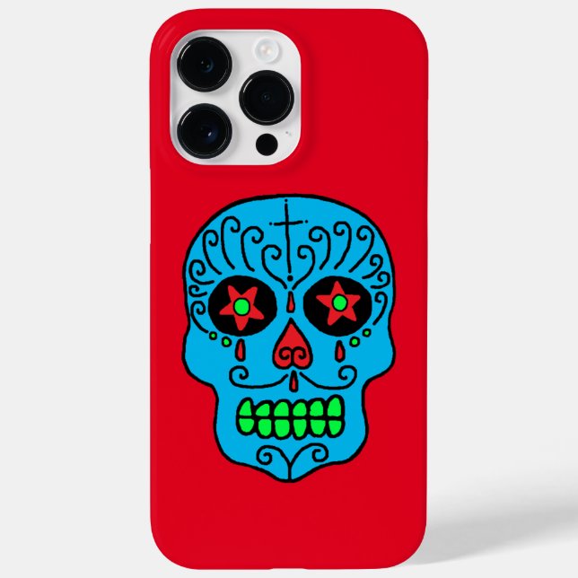 Funda De Case-Mate Para iPhone Calavera Azucarada (Reverso)