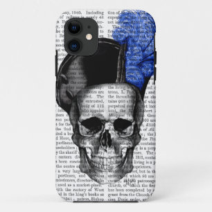 title_seo2 Calavera con Gorra azul