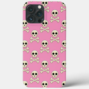 Funda Para iPhone 13 Pro Max Calavera con huesos