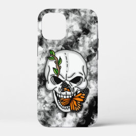 title_seo2 Calavera con mariposa monarca
