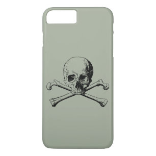Funda Para iPhone 8 Plus/7 Plus Calavera cruzada