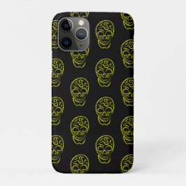 Funda Para iPhone 11 Pro Calavera de Halloween