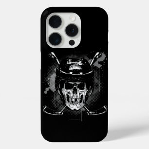 Funda Para iPhone 15 Pro Calavera de hockey