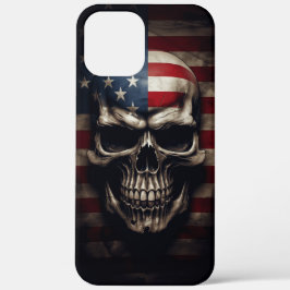 title_seo2 Calavera de la bandera americana