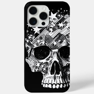 Funda Para iPhone 15 Pro Max Calavera & Estrellas IV