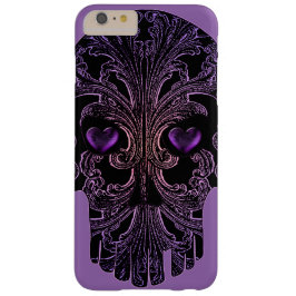 Funda Para iPhone 14 De Case-Mate Calavera filigrana en tonos morados