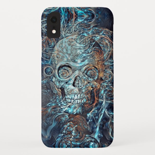 Funda De Case-Mate Para iPhone Calavera mágica (Reverso)