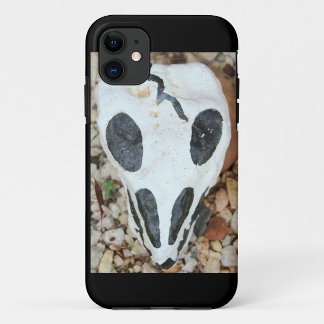Funda De Case-Mate Para iPhone Calavera pintada de Dia de los Muertos (Reverso)