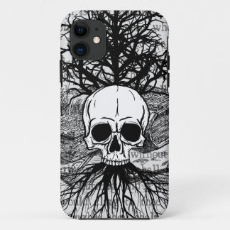 Funda Para iPhone 11 Calavera y libros