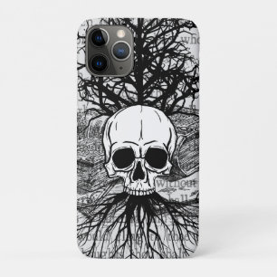 Funda Para iPhone 11 Pro Calavera y libros