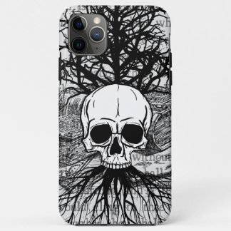 Funda Para iPhone 11 Pro Max Calavera y libros