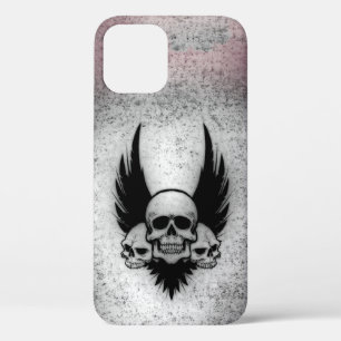 Funda Para iPhone 12 Pro Calaveras en las alas negras