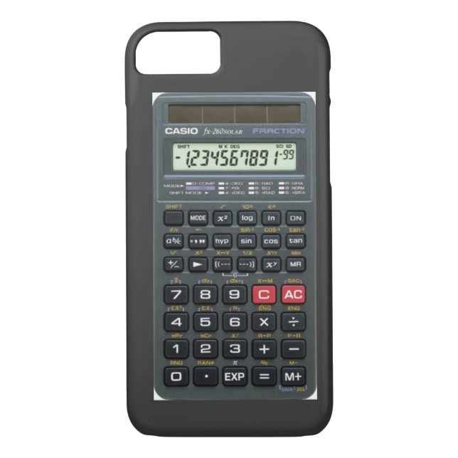 Funda De Case-Mate Para iPhone Calculadora (Reverso)