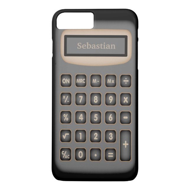 Funda De Case-Mate Para iPhone Calculadora (Reverso)