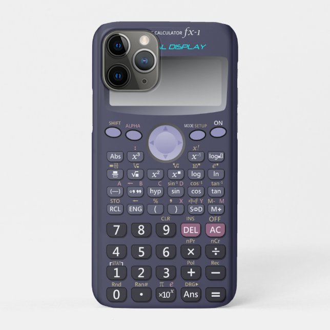 Funda De Case-Mate Para iPhone Calculadora científica (Reverso)