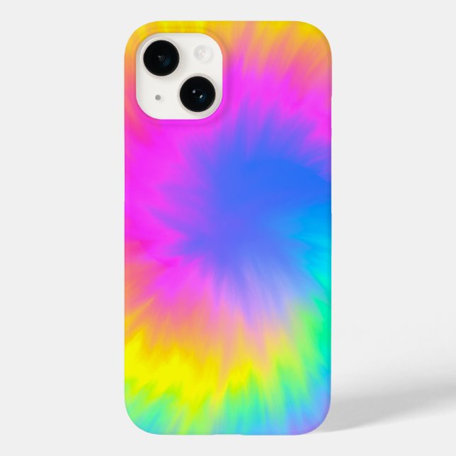 Funda De Case-Mate Para iPhone caleidoscopio de tonos (Reverso )