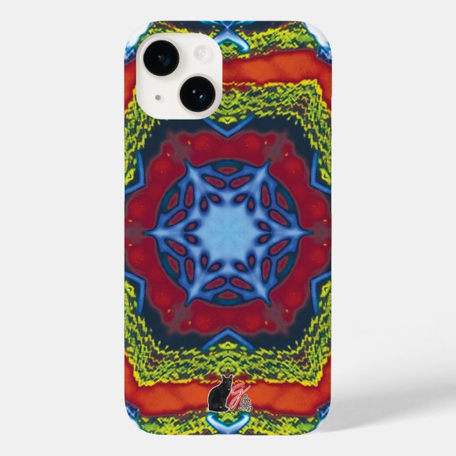 Funda De Case-Mate Para iPhone Caleidoscopio Vesper (Reverso )