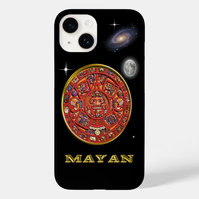 Funda De Case-Mate Para iPhone Calendario maya (Reverso )