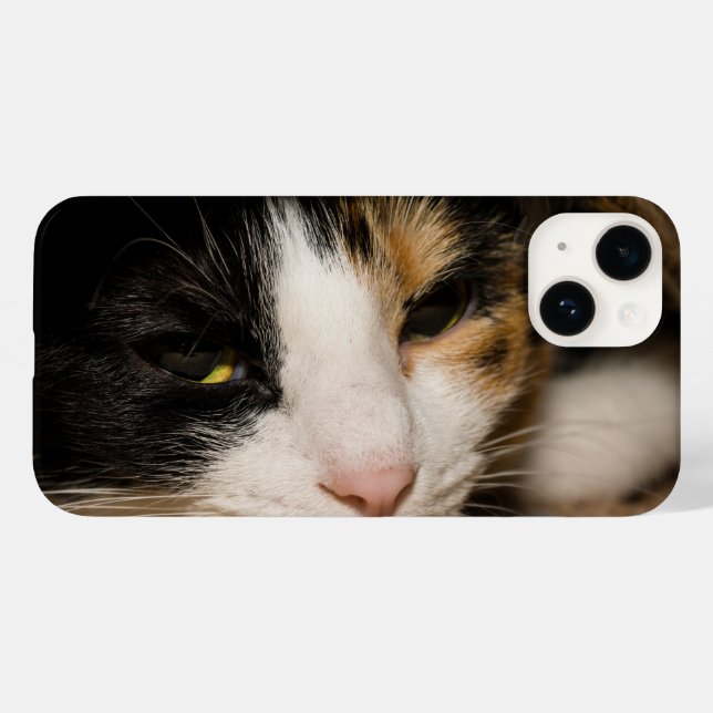 Funda De Case-Mate Para iPhone Calico Face (Reverso  (Horizontal))
