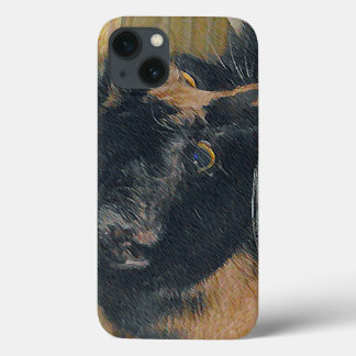 Funda Para iPhone 13 Calico Kitten Face