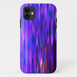 Funda Para iPhone 11 Calidez dentro del diseño abstracto de aguas azule