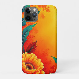Funda Para iPhone 11 Pro Cálido Bloom Botánico