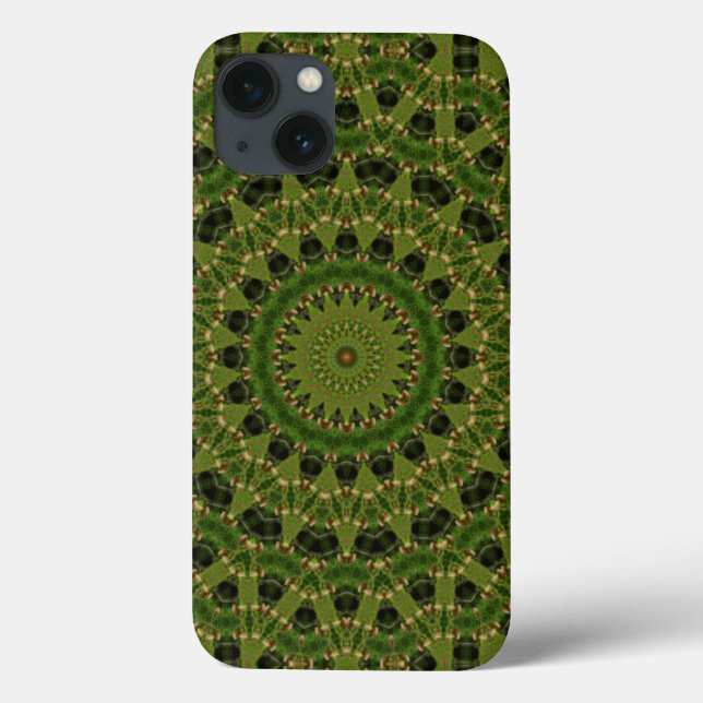 Funda De Case-Mate Para iPhone Calidoscopio de hongo de fascinación (Reverso)