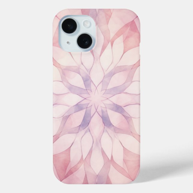 Funda De Case-Mate Para iPhone Calidoscopio Rosa (Reverso )
