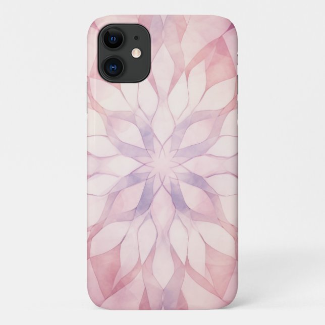 Funda De Case-Mate Para iPhone Calidoscopio Rosa (Reverso)
