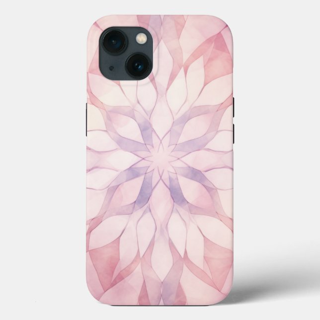 Funda De Case-Mate Para iPhone Calidoscopio Rosa (Reverso )