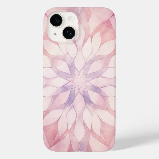 Funda De Case-Mate Para iPhone Calidoscopio Rosa (Reverso )