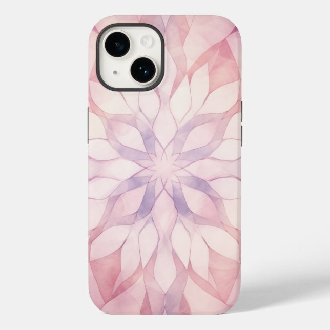 Funda De Case-Mate Para iPhone Calidoscopio Rosa (Reverso )