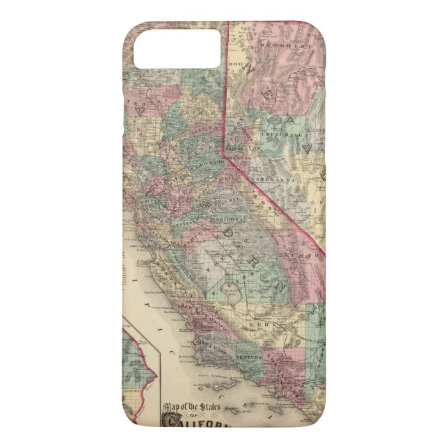 Funda De Case-Mate Para iPhone California, Nevada 2 (Reverso)