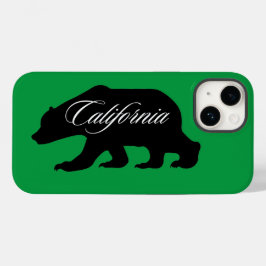 Funda Para iPhone 14 De Case-Mate California State Bear Green