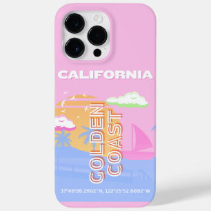 Funda Para iPhone 14 Pro Max De Case-Mate California, Travel Art, Preppy