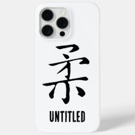 Funda Para iPhone 15 Pro Max Caligrafía china-blanda-#001-