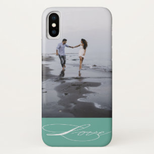 Funda Para iPhone X Caligrafía elegante   Estuche para iPhone fotográf