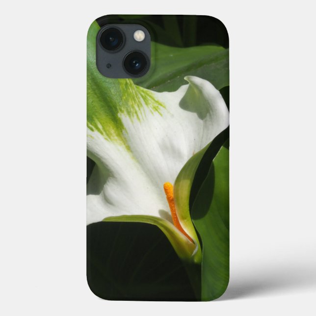 Funda De Case-Mate Para iPhone Calla Lily, Zantedeschia (Reverso)