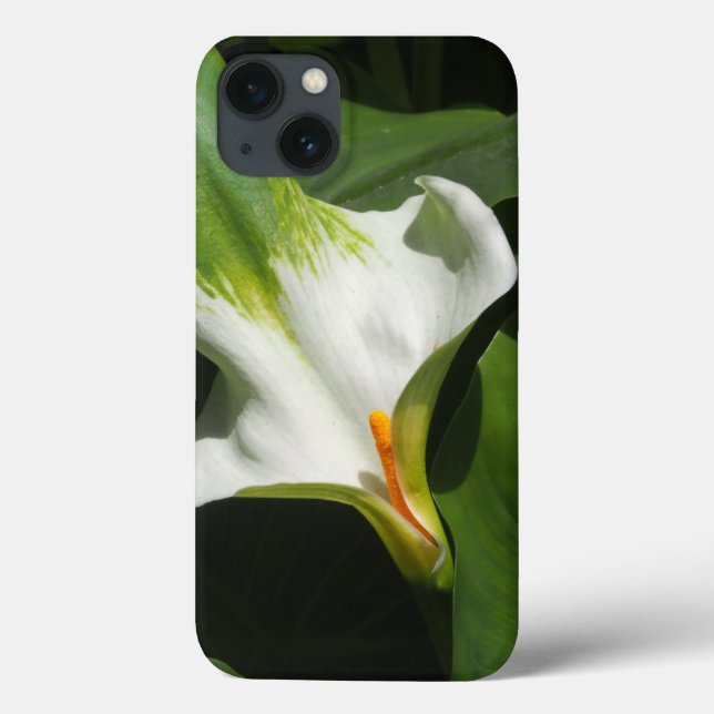 Funda De Case-Mate Para iPhone Calla Lily, Zantedeschia (Reverso)