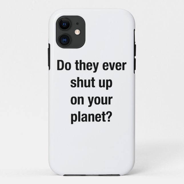 FUNDA DE Case-Mate PARA iPhone ¡CÁLLATE! (Reverso)